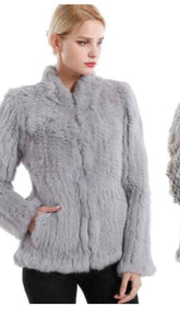 Rabbit Fur Jacket JK41